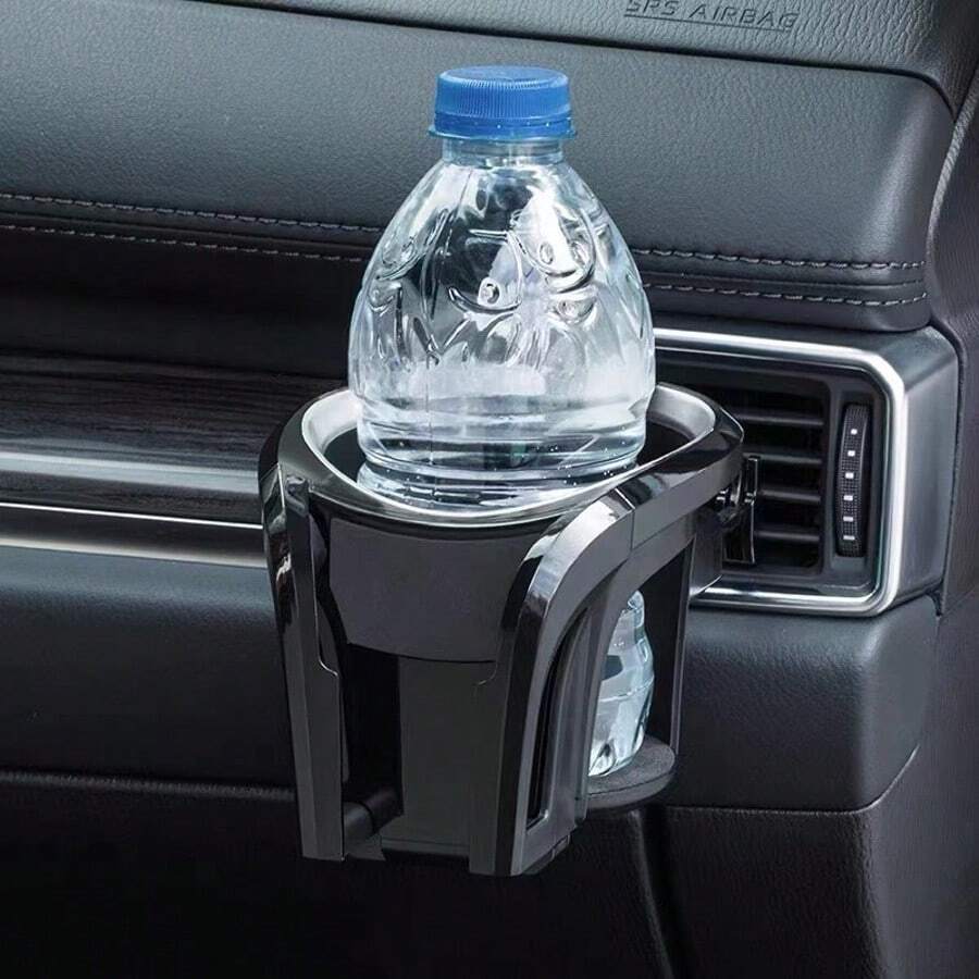 1pc New Multifunctional Car Cup Holder, Beverage Holder, Air Vent Phone Mount, Ashtray Holder - Multicolor - View 1