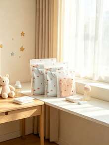 10pcs Baby Storage Bags, Rabbit, Cherry, Mushroom Patterns, Easy To ...