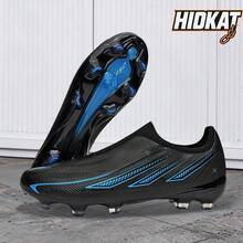Hidkat Men's Outdoor Multi-Function Football Shoes, Suitable For Men And Women, Non-Slip Durable Lightweight, Suitable For Training And Recreation On Various Outdoor Fields - Grey - View 4