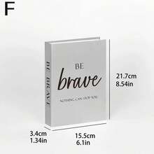 1/2/3pcs Modern Decorative Books, Foldable Faux Books, Coffee Table Faux Books, Bookshelf Display Books, Home Office Decor - Decor Book - View 17