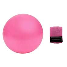 Home Fitness Set, Fabric Hip Resistance Band + Mini Pilates Yoga Ball, For Hip, Leg, Core Muscle Training - A - View 12