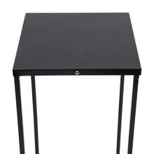 2er Set Schwarz Modern Blumenständer aus Metall Blumenhocker Pflanzenständer Pflanzenregale, Pflanzenständer, Pflanzenhalter - Modern - Übersicht 8