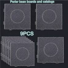 7/9pcs 2.6MM Large Transparent/White Fuse Bead Board - DIY Craft Supplies - Plastic Material - Perfect For Jewelry Making And Handmade Projects (Beads Not Included) - High-temperature Resistant Transparent Fused Bead Plate - View 14