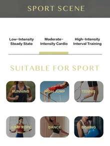 Women's Fashion Black & White Removable Padded Adjustable Strap Sports Knit Bra Spring Aesthetic Fall - Black and White - View 7