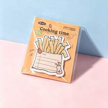 Miniso (1PC Random Delivery) Food‑Themed Sticky Note (Mixed Styles), 30‑Sheet Self‑Adhesive Memo Pad, Removable Adhesive Notes, Cute Pattern Stationery, For Note Marking, Page Flag, Office & School Journal Use - one-size - View 8