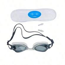 Adult Anti-Fog Swimming Goggles, High Definition Vision, UV Protection, Comfortable Silicone Seal, Leak-Proof - A - View 8