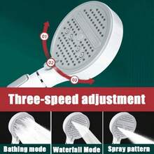 Handheld Filtered Shower Head | Filtered Handheld Shower, Softens Hard Water, Comes With 1 Roll Of Tape, Bathroom Shower Accessory - Shower Head - View 3
