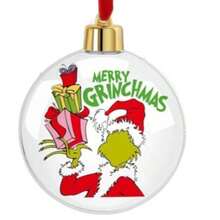 The Grinch The 12pcs Christmas Plastic Ball Ornaments, Green Elf Christmas Tree Decorative Balls For Holiday Decor - 2D Flat Pendant - View 5
