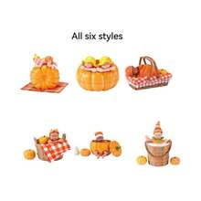 ZURU My Mini Baby Series - Pumpkin Baby Series ZURU Authentic Mystery Capsule, Includes Mini Baby Doll And Accessories, Children's Mini Scene Assembly Kit Doll, Suitable For Girls (Random Style, Only One Included) - Orange - View 2