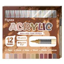 12/96 Colors Acrylic Marker Set, Quick-Drying And Fade-Resistant, Suitable For Painting, Illustration, Craft, Coloring Books, DIY Projects, Suitable For Students And Adults, Also Great Gift For Easter, Thanksgiving, Halloween And Christmas - Sets - View 13