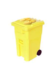 Trash Can Shaped Makeup Brush Storage,Fun Stationery Storage Box,Desktop Placement For Discarded Paper Strips And Notes,Office Workstation Corner Placement Decor,Suitable For Students,Office Workers,Teacher's Day,Birthday,Back To School Essential - Multicolor - View 13