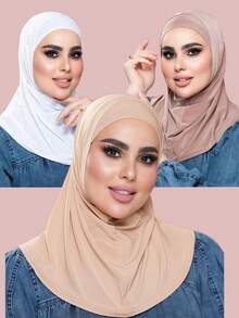 1 buah Hijab Muslim Olahraga Bernapas - MultiWarna - View 11