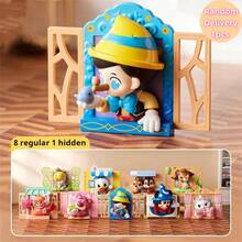 Miniso Fairytale Window Story Series Blind Box Figure Toy Dual Use Fridge Magnet Desktop Ornament Collectible Model Surprise Birthday Gift (Random Delivery, 1pc) - Multicolor - View 1
