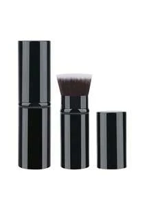1-2pcs Retractable Makeup Brush, Portable Carabiner Foundation Brush, Suitable For Blending Liquid, Blush, Contour, Highlight, Sunscreen And Flawless Makeup - Multicolor - View 15