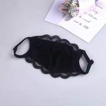 1 buah Masker Wajah Jala Ria Motif Bunga Renda Gaya Seksi, Dapat Digunakan Kembali, Cocok untuk Dekorasi Wanita atau Penggunaan Sehari-hari di Pesta - Satu ukuran cocok untuk semua - View 3