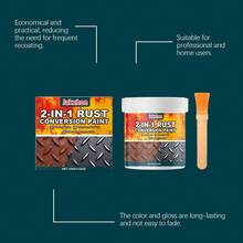 jakehoe 2-In-1 Rust Remover And Metal Primer, Water-Based Formula, Cleans Metal Surfaces, Waterproof, Rust-Proof, Corrosion-Resistant Protective Coating - A - View 4