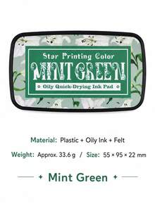 1 buah/3 buah Bantalan Tinta Warna-warni Vintage, Bantalan Tinta Berbasis Minyak Cepat Kering, Cocok untuk Scrapbooking, Perencana, Pembuatan Kartu, Stempel Buatan Tangan DIY - Bantalan tinta retro - View 12
