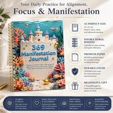 Daily Self-Care Planner & Undated Mindful Journal - Personal Organizer Journal For Achieving Goals, With Daily Mood Tracker And Goal Planning Workbooks For Law Of Attraction Mindset Growth - A5 - View 3