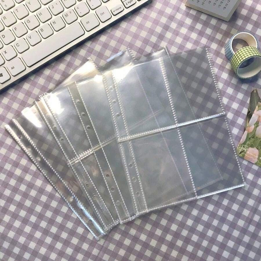 A5A6 Loose Leaf Inner Pages 3 Inch/5 Inch Card Photo Album PP Inner Pages 10 Sheets - 10pcs - View 1