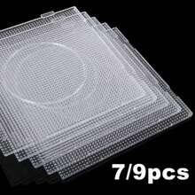 7/9pcs 2.6MM Large Transparent/White Fuse Beads - DIY Craft Supplies - Plastic Material - Perfect For Jewelry Making And Handmade Projects - High-temperature Resistant Transparent Fused Bead Plate - View 11