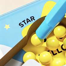1 Set Christmas Ball Color Sorting Board, Acrylic Protective Children's Color & Animal Cognition Ball Maze, Wooden Early Education Educational Toy - Multicolor - View 3