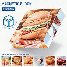 Decompression Toys, Assembling And Building Magnetic Toys, Magnetic Building Blocks, Fun Patterns, DIY Assembly, Six Sided Magnetic, Office Toys, Puzzles - Multicolor - View 14