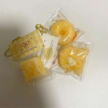1pc New Fried Toast Series Soft Squeeze Stress Relief Toy, Realistic Food Decoration Pendant, Fried Donut Decompression Charm, Suitable For Birthday Holiday Party Gift, Random Style With Card Header - Multicolor - View 4
