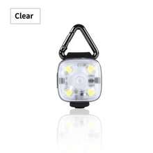 Glowing Dog Pendant Night Light, Rechargeable Pendant For Cats And Dogs, Anti-Lost Pet Collar Pendant, Suitable For Outdoor Hiking, Training And Walking - White - View 1