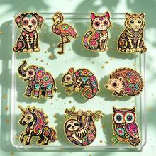 Enamel Lapel Pin Badge Brooches, Fashion Metal Decorative Pins For Backpack Bag Jacket Clothing, Perfect Gift For Men Women Best Friends Decoration - Multicolor - View 10