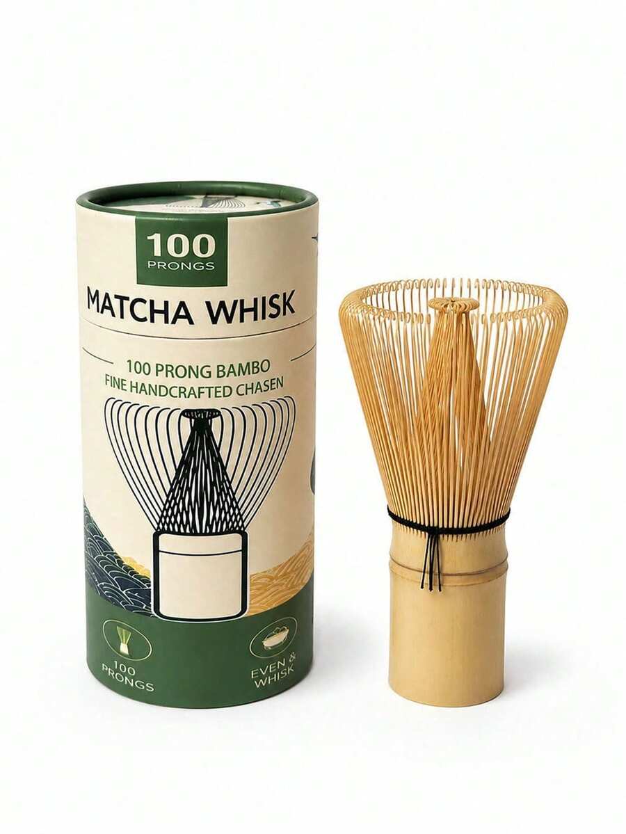 1pc Bamboo Matcha Chasen, Tea Scoop, Japanese Matcha Song Dynasty Tea Ceremony Tools, Matcha Accessories, Matcha Tools - Multicolor - View 1