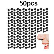 100/50/2PCS Nose Mask Filter Pads, Disposable Nose-Style Dust Mask, Bulk Pack Nose Hole Filter Covers, Suitable For Spray Tanning, Welding Dust, Construction Site (Black) - Multicolor - View 9