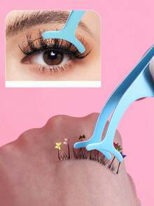 6pcs Eyelash Extension Tool Set, Includes Tweezers, Eyebrow Brush, Eyelash Curler And Eyelash Brush. Eyelash Curler Combination, Meets The Needs Of Multi-Layer Eyelash Extension, False Eyelash Extension And Shaping Tool - Multicolor - View 6