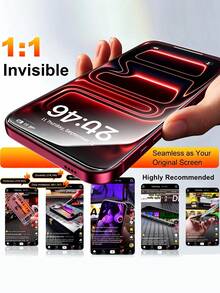 3 Packs [2026 New] 9H Tempered Glass Screen Protector Compatible With Iphone 18 Pro Max/18 Pro/17 Pro Max/17 Pro/16 Pro Max/16 Pro/16 Plus/15 Pro Max/15 Pro/15 Plus/14 Pro Max/14 Pro/14 Plus/13/12/11, 6.9 Inch HD Clear, Full Coverage, Scratch-Resistant, Fingerprint-Resistant, Easy Install - Clear - View 4