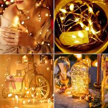 Dripping LED Firework Fairy Lights, Battery Powered (Battery Box, Batteries Excluded), Soft Warm Glow, Flexible Hanging Light Strings, Xmas Party, Mantel And Window Ambient Decoration - Silver - View 7