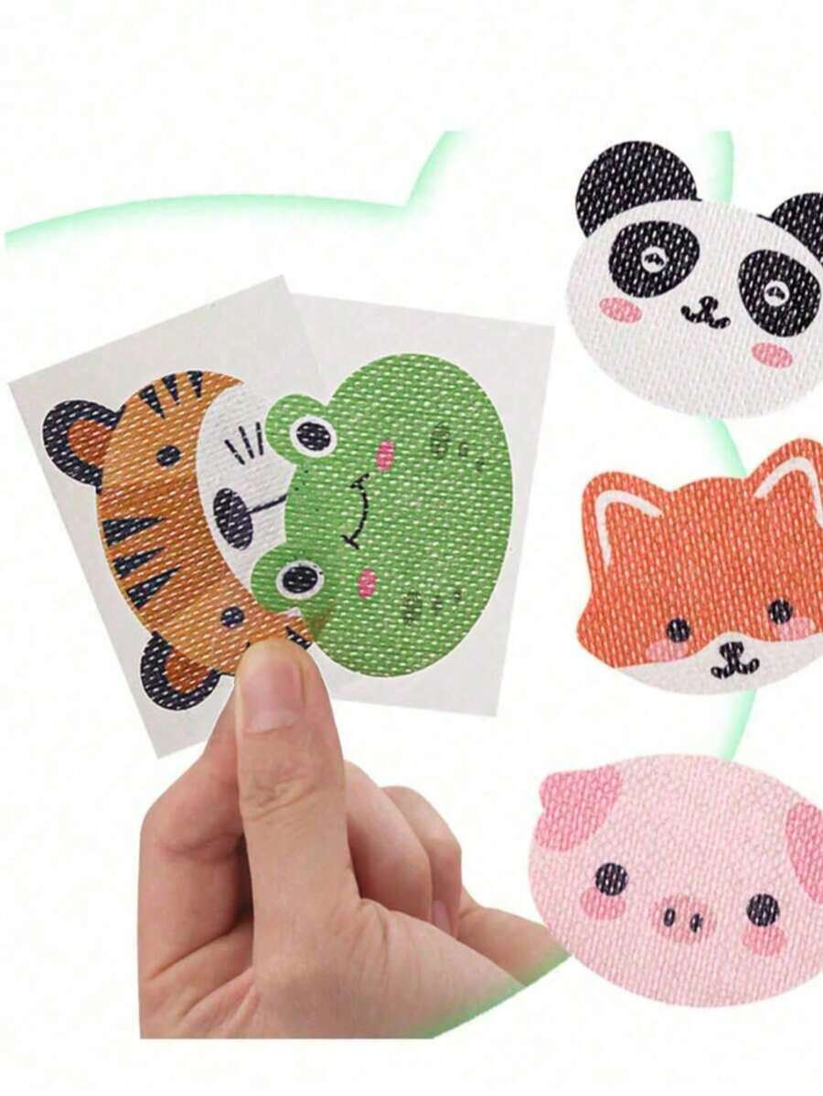 30PCS Sleep Patches,Skin Friendly Tape,Animal Pattern,Breathable Tape For Men Women,Non-Woven Material, Breathable, Skin-Friendly - Multicolor - View 1