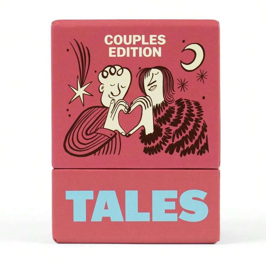 1 Set Couple Conversation Card Game - Relationship Q&A Cards For Date Night, Interactive Communication Game Designed For Couples, Fun Romantic Discussion Activity, Suitable For Anniversary, Party And Gift Giving - Multicolor - View 1