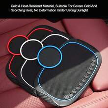 1pc Car Phone Holder Multi-Function Phone Mount Navigation Dashboard Center Console Fixed New 360° Rotating Red/Blue/White Edge Multiple Colors Available - A - View 4