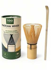 1pc Bamboo Matcha Chasen, Tea Scoop, Japanese Matcha Song Dynasty Tea Ceremony Tools, Matcha Accessories, Matcha Tools - Multicolor - View 9