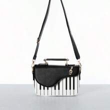 Women Arm Bags - Black and White - View 1