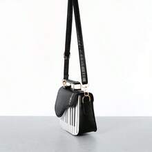 Women Arm Bags - Black and White - View 4