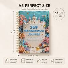 Daily Self-Care Planner & Undated Mindful Journal - Personal Organizer Journal For Achieving Goals, With Daily Mood Tracker And Goal Planning Workbooks For Law Of Attraction Mindset Growth - A5 - View 2
