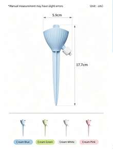 Adjustable Automatic Plant Watering Drip Stake, Self-Watering Watering Device For Potted Plants With Valve Speed Control, Indoor/Outdoor Flower Pot Seepage Irrigator, Gardening Travel Plant Irrigation Tool, Multi-Color Automatic Watering Drip Stake - Multicolor - View 10