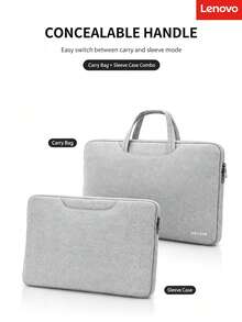 Lenovo LT14 Laptop Sleeve Bag, Slim Lightweight Water-Resistant, Shockproof Wear-Resistant Computer Bag, Business Office Travel Inner Sleeve - View 4