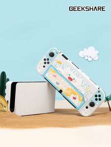 GeekShare 1pc BOBO Cat Protective Case Compatible With Switch OLED - Multicolor - View 5