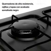 Parrilla Empotrable 4 Quemadores Gas LP   HTht98928006 - Negro-1 - Ver 8