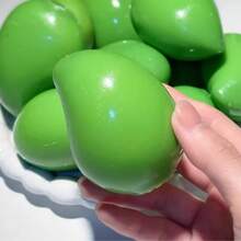 New Handmade Crispy Mango Decompression Ball Squeeze Toy Color-Changing Mango Soft Rubber Decompression Ball ASMR Sensory Decompression Toy - Multicolor - View 9