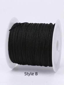 0.8mm Bracelet Cord, Strong And Durable Rainbow Color Thread, Suitable For Jewelry Making, Necklace, Beading And Handmade Crafts, 30/Roll - Multi-color - View 8