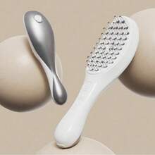 Electric Massage Comb Anti-Hair Loss Massager Type-C Fast Charging (With 180mAh Lithium Battery) Multi-Speed Adjustment Red & Blue Dual Color Light + Essential Oil Atomization + 3D Vibration Suitable For Home And Professional Hair Salon - Multicolor - View 9