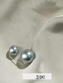 Faux Pearl Brooch, Suitable For Dresses, Pants, Used To Tighten Waist, Prevent Fatigue Button Brooch Accessory - B-002 - View 11