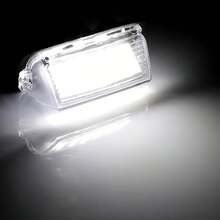 2Pcs Canbus White LED License Number Plate Light For Camry Avalon Highlander Yaris Prius - A - View 2